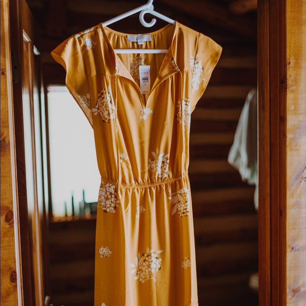 Loft summer dress.